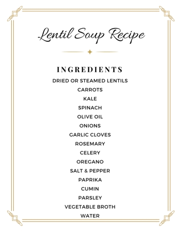 Lentil Soup Recipe-2